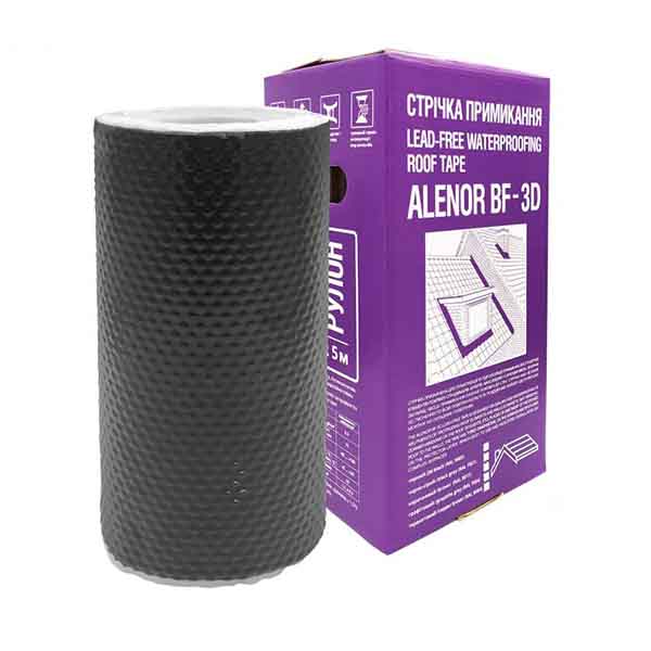 Лента Alenor примыкания BF-3D 300 мм x 5 м черная
