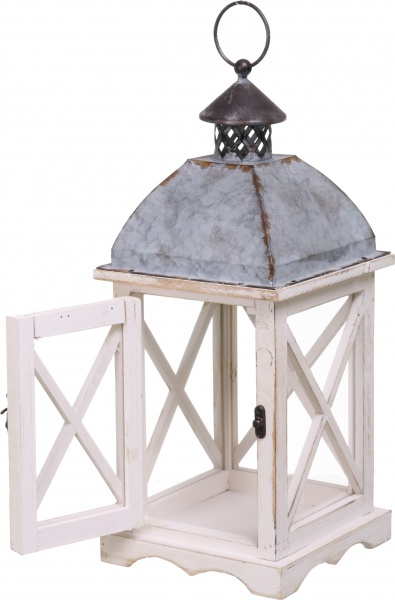 Підсвічник-ліхтар Венеція 18,5х18,5х26,5х43 см CW16W5357A-S