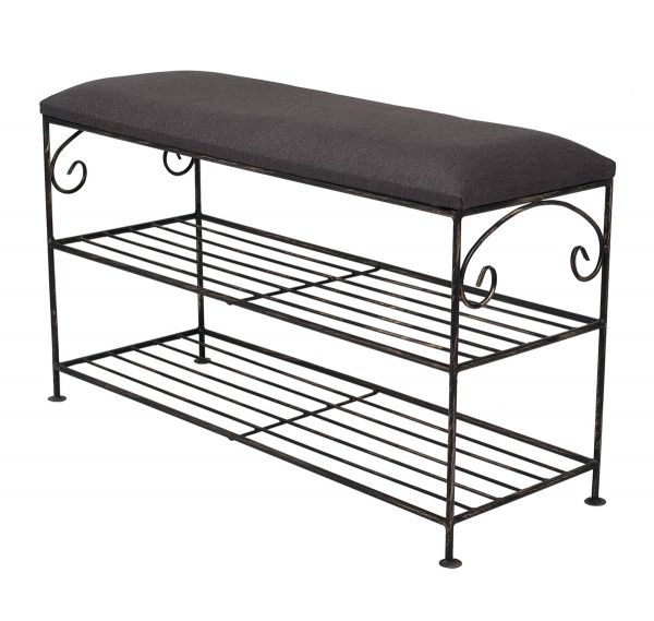 Пуф Метал Арт Максі чорний 