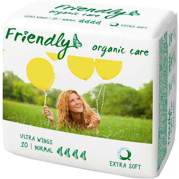 Гігієнічні прокладки Friendly Organic Care Normal Extra Soft 10 шт