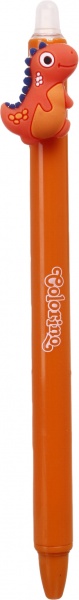 Ручка Colorino Динозаври пиши-стирай синя 