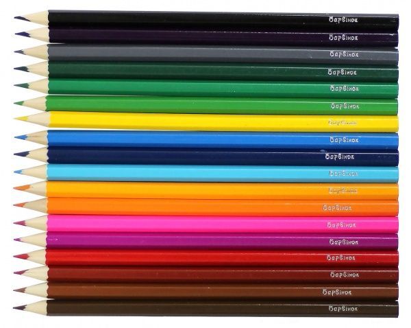 Карандаши цветные 5-203/2 18 шт. Барвінок