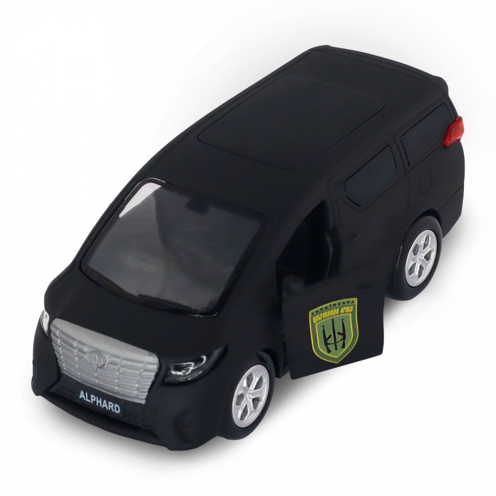 Автомодель TechnoDrive 1:32 серии Шевроны Героев Toyota Alphard УДА KM6011UD