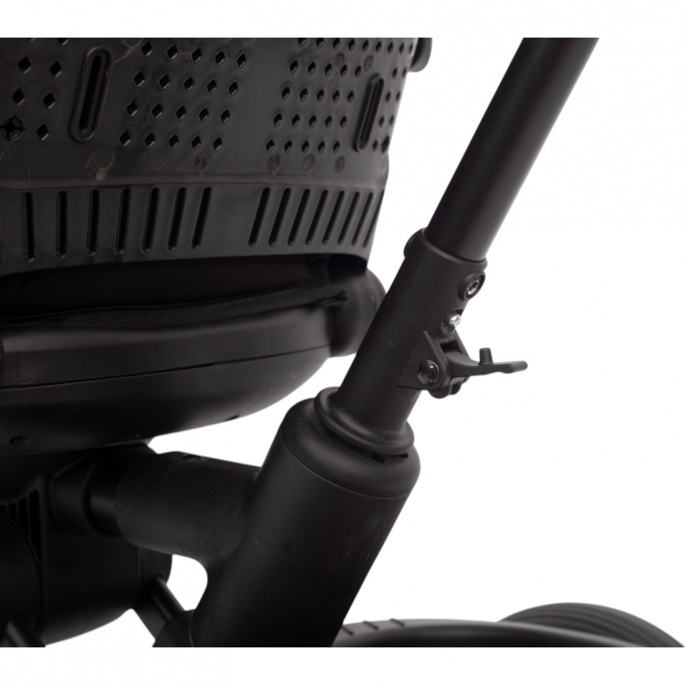 Велосипед детский MaxxPro kids трехколесный с балдахином черный 2750009