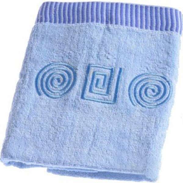 Полотенце Lotti Классика голубое 70x140 см