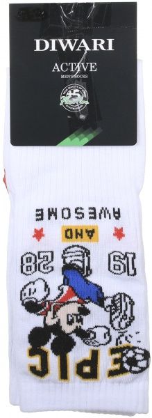Шкарпетки чоловічі Conte DISNEY 17С-168СПМ, 370 р. 25 білий 