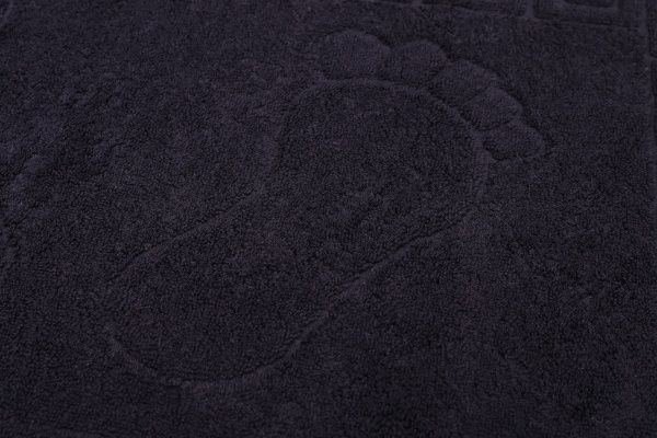 Коврик для ног Rice Вlack 50x70 см черный La Nuit 