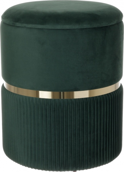 Скриня-пуф Bernard зелений 36х36х44 см 