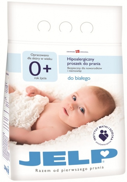 Стиральный порошок для машинной и ручной стирки JELP 0+ гипоаллергенный (80012) 2,24 кг 