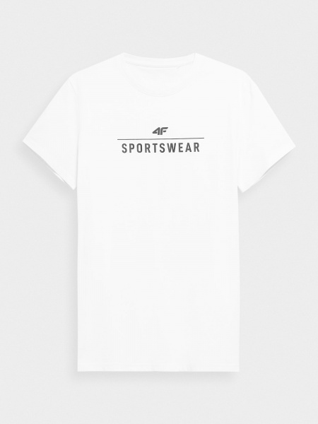 Футболка 4F TSHIRT M539 4FSS23TTSHM539-10S р.2XL білий