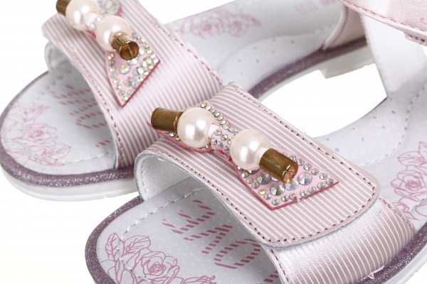 Босоножки для девочек ТОМ.М р.26 розовый 9206В 