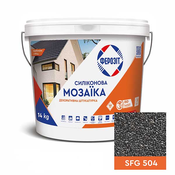 Декоративна штукатурка мозаїчна Ферозіт акрилова Мозаїка SFG 504 14 кг