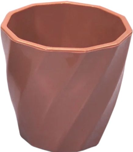 Кашпо Оранжерея для кактусов и суккулентов «Волна» фигурный 0,4л фламинго 