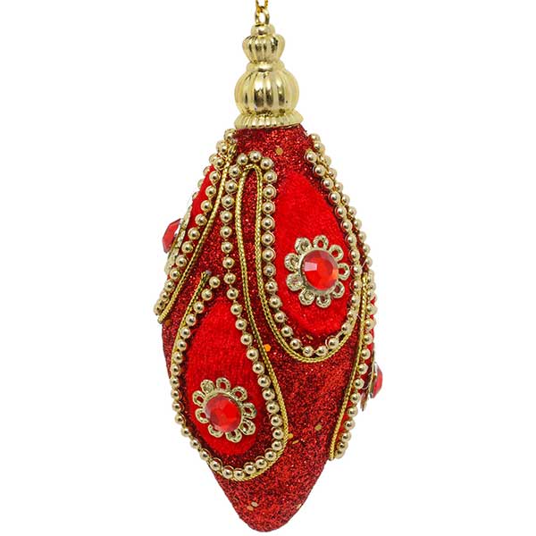 Іграшка новорічна Східна SDC30460R 60 мм