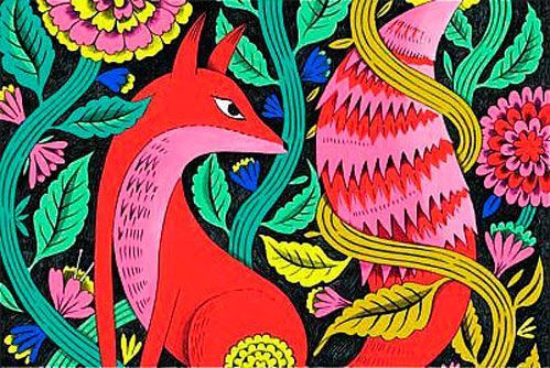 Набір для творчості Djeco з 3D ефектом Фантастичний ліс DJ08652