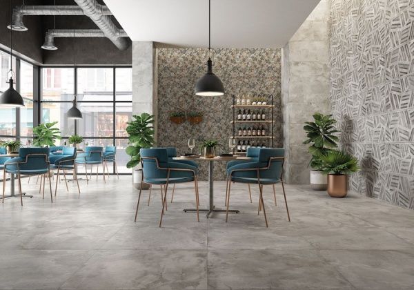 Плитка SALONI Моньер арме грис 45x90 