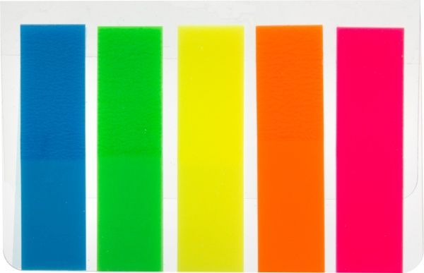 Стикер-закладка 80408 пластик с клейким слоем 125 шт. Centrum