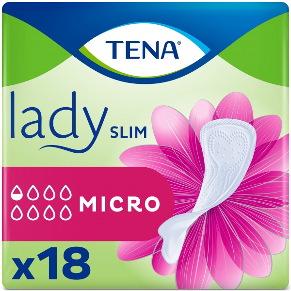 Прокладки урологические Tena Slim Micro 18 шт.