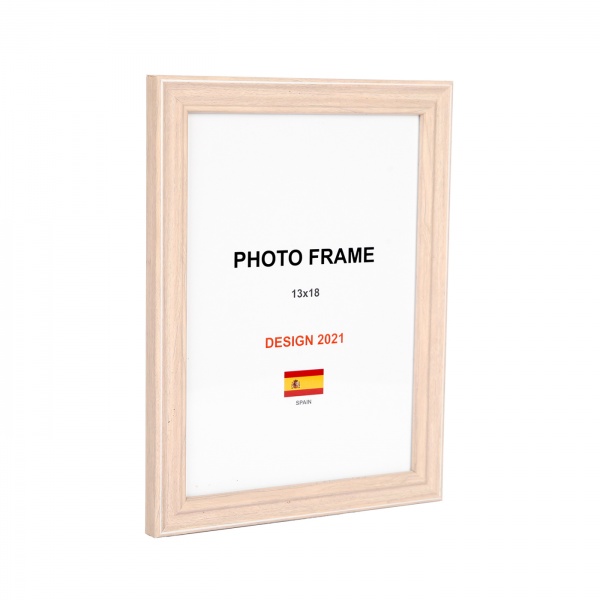 Рамка для фото 1 фото 13х18 см бежевий 