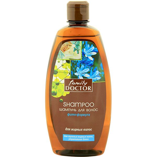 Шампунь Family Doctor Фіто-формула для жирного волосся 500 мл