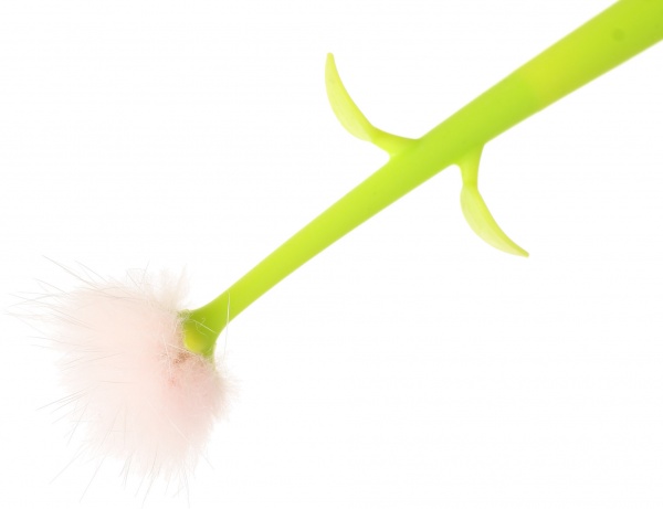 Ручка гелевая Цветок воздуха розовая 