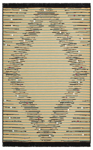 Ковер Ekohali Arya AR 09 Black 120x180 см двусторонний 