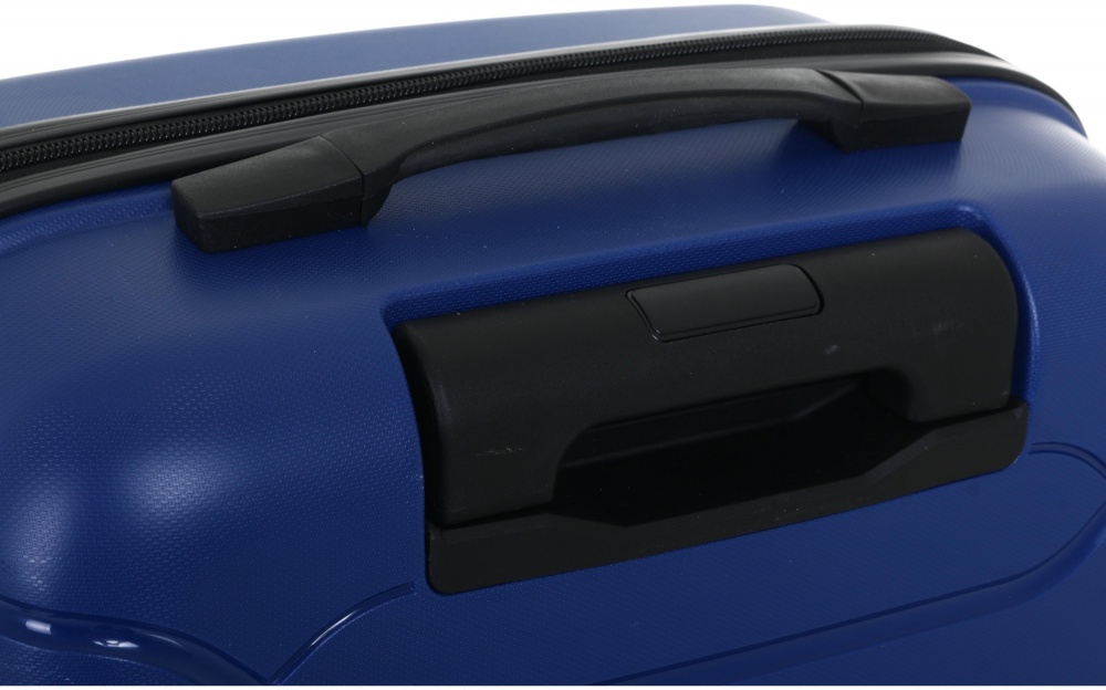 Валіза Compass №XY007 M 59 л синій 60x41x24 см