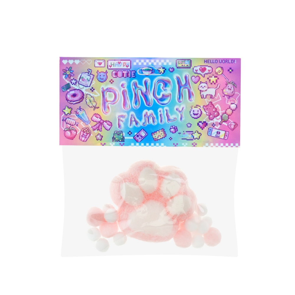 Игрушка-антистресс Shantou сквиш кошачья лапка C7802