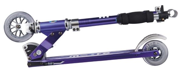 Самокат Micro Mobillity Systems Micro Sprite blue stripe ультрамариновый SA0177 