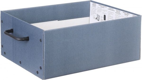 Ящик картонний Miss Space Classic 370x300x160 мм синій