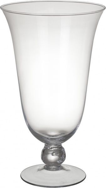 Ваза на ніжці з широким горлом 20,5х30 см