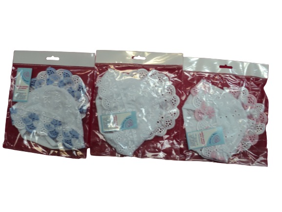 Чепчик детский Моя планета кружевной №6 К-041 р.46 белый