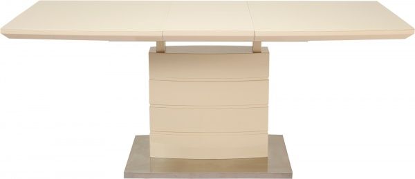 Стол обеденный GT Racer К-6106 (140-180x80x76) Beige 