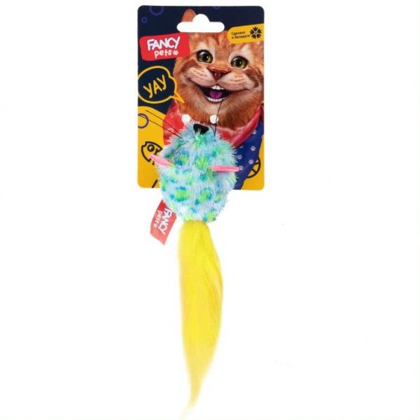 Іграшка для котів Fancy Pets Кулька-мишка м'яка FPS5