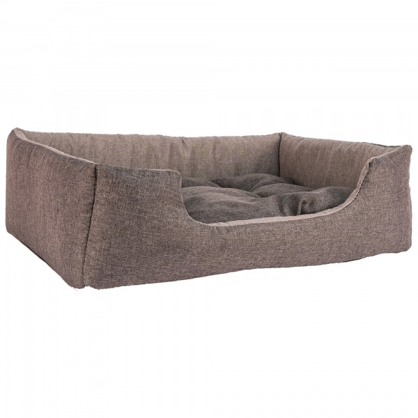 Лежак FX home Rosto 42х34х12 см коричневий