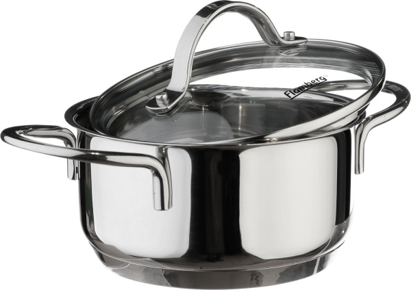 Каструля з кришкою для індукційних плит Mini 1 л Flamberg