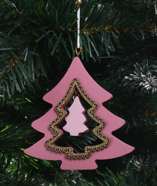 Декорація новорічна 10х1,2х10 см DH8053040 