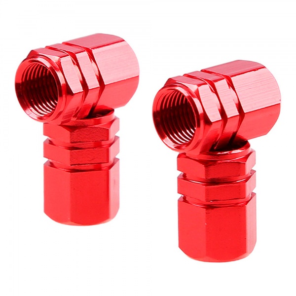 Набор колпачков AMiO на ниппель 4 шт. красный (02238)