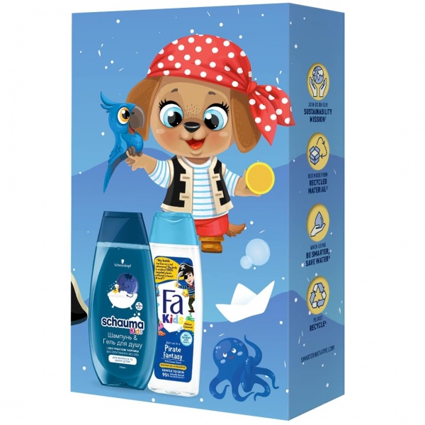 Набор подарочный для мальчика Schauma Kids Boy