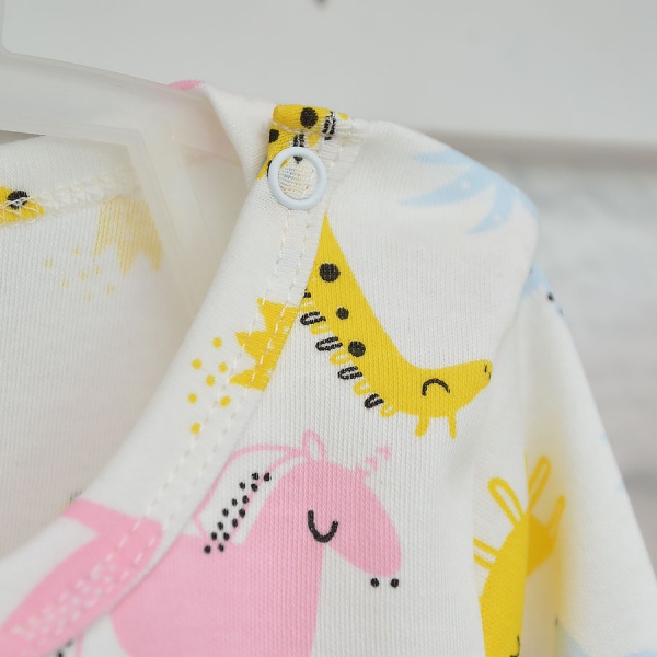 Пижама для девочек Blanka Слоники р.92 бежевый 110317 