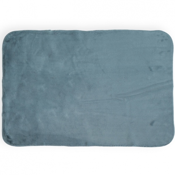 Коврик для ванной комнаты Dariana Moon из эко-меха 60x90 см графитовый