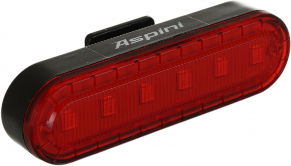 Фонарь велосипедный Aspini 10 Lm черный RL-10-BLK