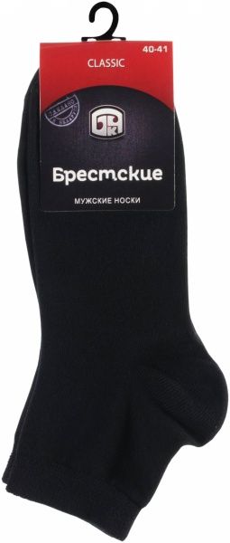 Шкарпетки БЧК CLASSIC короткі р. 25 чорний 