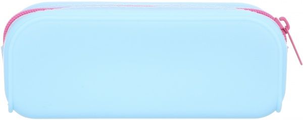 Пенал силиконовый BRPG564 Сердце голубой