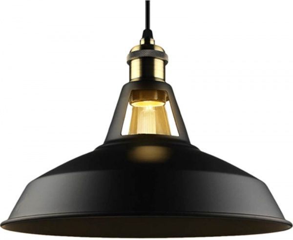 Підвіс Hopfen Cap Loft 1x40 Вт E27 чорний 