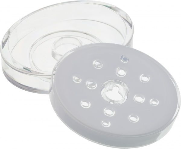 Мыльница Luna Roma F белая