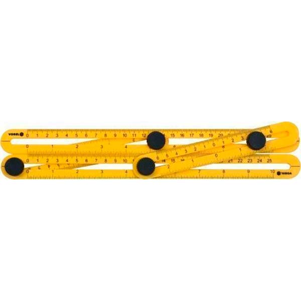 Шаблон для переноса сложных профилей Vorel 18470