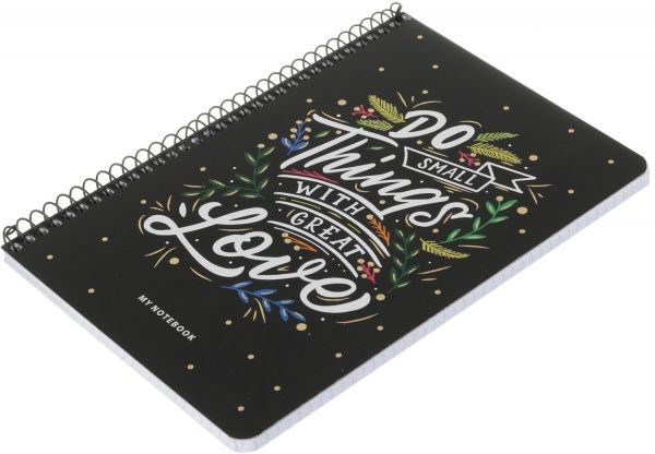 Тетрадь школьная А5 80 листов в клеточку A5-SC-080-6077K Student Школярик