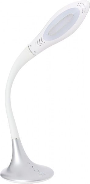 Настільна лампа офісна LedPulsar 9 Вт срібний ALT-210S 
