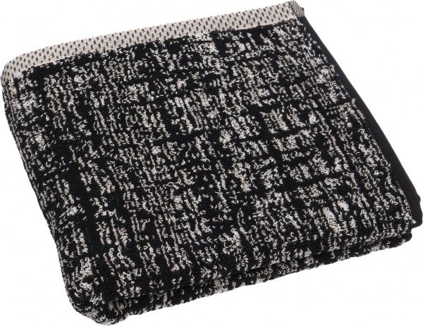 Рушник Bathe 50x90 см чорний Mundotextil 